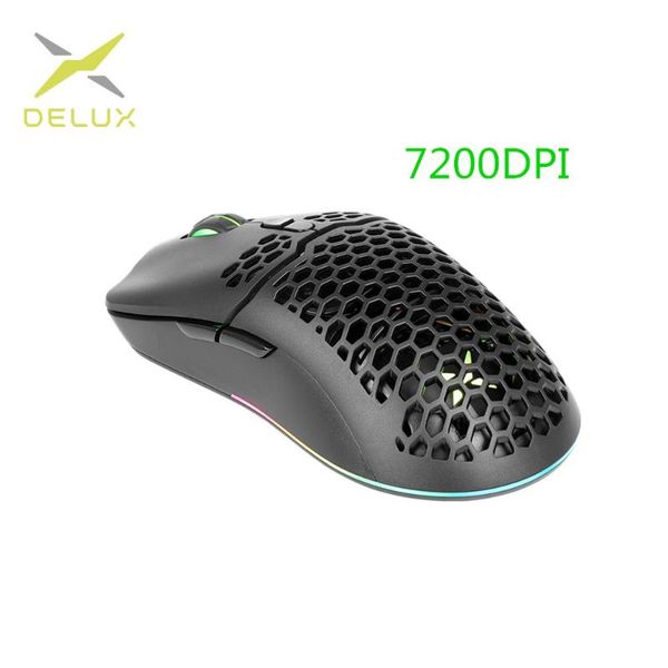 delux m700a 7200dpi new lightweight wired mouse 67g programmable buttons rgb hollow-out gaming mice for computer gamer
delux m700a 7200dpi new lightweight wired mouse 67g programmable buttons rgb hollow-out gaming mice for computer gamer