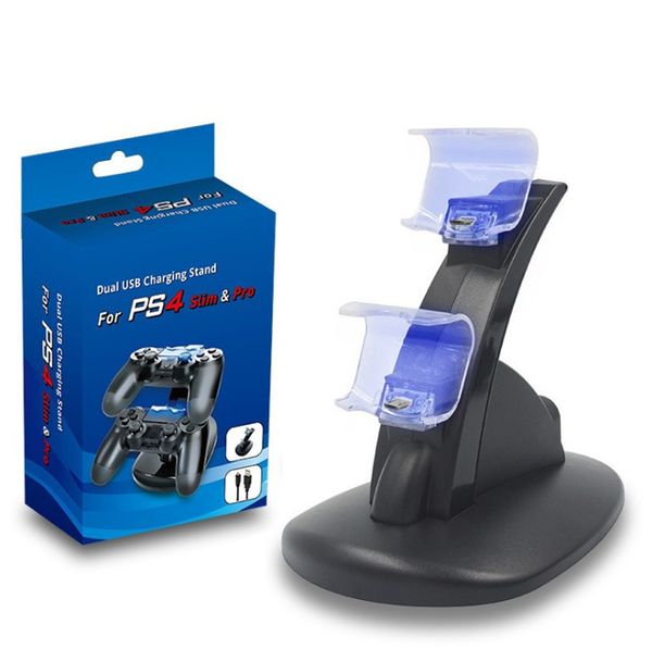 led dual charger dock mount usb charging stand for playstation 4 ps4 xbox one gaming wireless controller with retail box dhl
led dual charger dock mount usb charging stand for playstation 4 ps4 xbox one gaming wireless controller with retail box dhl