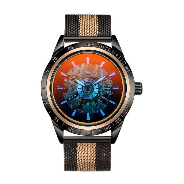 2020 shenhua mechanical watches men unique colored glass stainless steel strap skeleton wristwatches male clock m209 reloj, Slivery;brown
2020 shenhua mechanical watches men unique colored glass stainless steel strap skeleton wristwatches male clock m209 reloj, Slivery;brown