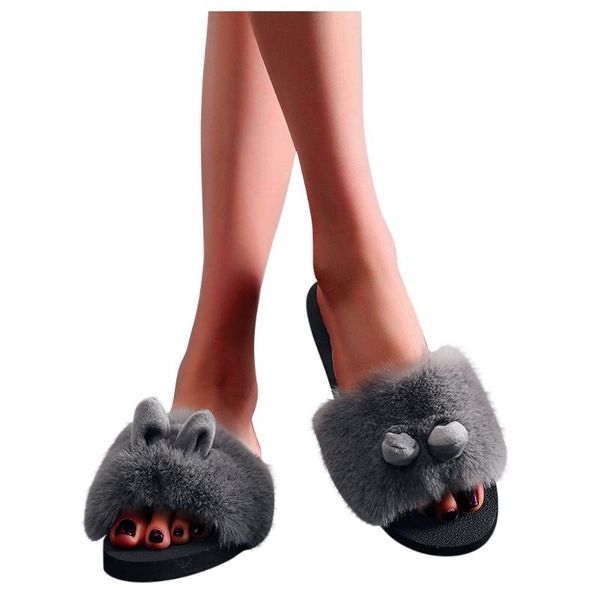 new women spring plush slippers 2020 fashion indoor ear women slip-on open toe flat warm winter slipper shoes simple, Black
new women spring plush slippers 2020 fashion indoor ear women slip-on open toe flat warm winter slipper shoes simple, Black