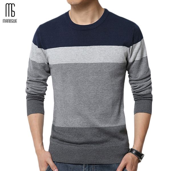 manoswe fashion autumn winter pullovers sweater men simple o-neck knit casual jumper long sleeve stripe patchwork oversize cloth, White;black
manoswe fashion autumn winter pullovers sweater men simple o-neck knit casual jumper long sleeve stripe patchwork oversize cloth, White;black