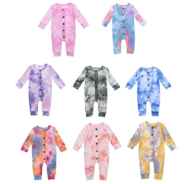 2020 baby spring autumn clothing baby girls boys tie dye romper long sleeve jumpsuits buttons ribbed playsuits, Blue
2020 baby spring autumn clothing baby girls boys tie dye romper long sleeve jumpsuits buttons ribbed playsuits, Blue