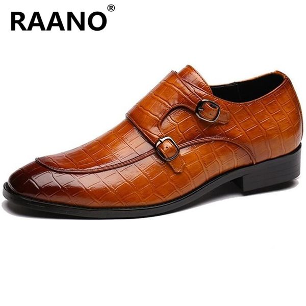 dress shoes big size 37-48 genuine leather men formal business oxford male fashion metal buckle pointed toe wedding, Black
dress shoes big size 37-48 genuine leather men formal business oxford male fashion metal buckle pointed toe wedding, Black