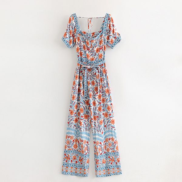 2020 summer autumn women jumpsuits with square collar floral female jumpsuits elegant short sleeve high waist, Black;white
2020 summer autumn women jumpsuits with square collar floral female jumpsuits elegant short sleeve high waist, Black;white