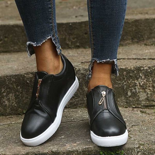 spring autumn shoes women crystal slip on flat loafers zipper leather ladies glitter platform fashion female shoe 35-43, Black
spring autumn shoes women crystal slip on flat loafers zipper leather ladies glitter platform fashion female shoe 35-43, Black