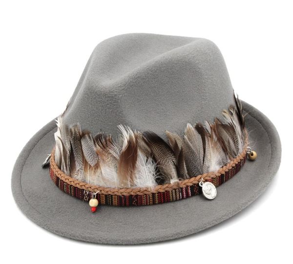 Hot Sale Men Women Elegant Solid Felt Fedora Wholesale-Vintage Wool Felt Jazz Stiff Brim Hat Outdoor Stylish Trilby New Top Fashion Caps
Hot Sale Men Women Elegant Solid Felt Fedora Wholesale-Vintage Wool Felt Jazz Stiff Brim Hat Outdoor Stylish Trilby New Top Fashion Caps