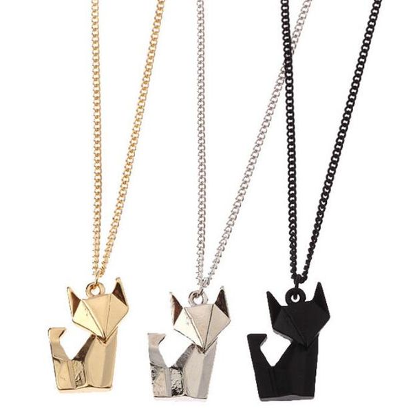 european and american fashion animal necklace car toon jewelry. exquisite. joker stereo origami animal short necklace, Golden;silver
european and american fashion animal necklace car toon jewelry. exquisite. joker stereo origami animal short necklace, Golden;silver