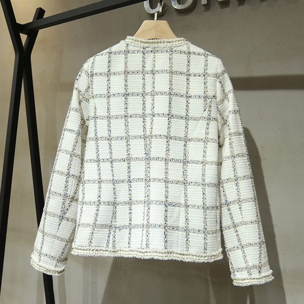 autumn brand new fashion womens tassel tweed jackets long sleeve single button v-neck ladies plaid coats slim formal party wear, Black;brown
autumn brand new fashion womens tassel tweed jackets long sleeve single button v-neck ladies plaid coats slim formal party wear, Black;brown