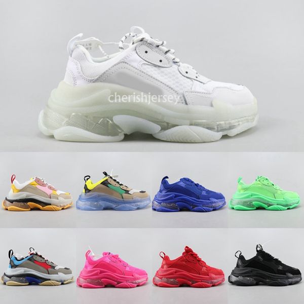 2020 fashion crystal bottom casual shoes triple s 2.0 old dad sneaker combination nitrogen outsole mens tripler sneakers 36-45, Black
2020 fashion crystal bottom casual shoes triple s 2.0 old dad sneaker combination nitrogen outsole mens tripler sneakers 36-45, Black