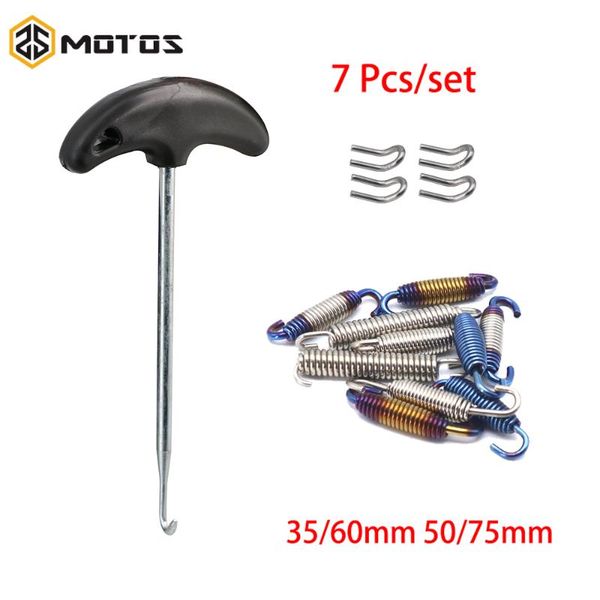 motorcycle exhaust system zs motos 7pcs/set pipe muffler mounting spring hooks stainless steel for 51mm 61mm link pipes
motorcycle exhaust system zs motos 7pcs/set pipe muffler mounting spring hooks stainless steel for 51mm 61mm link pipes