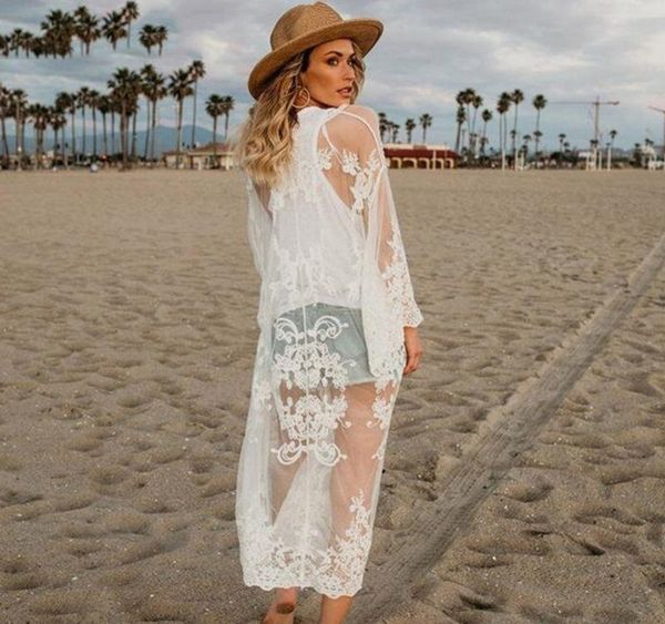 2020 new lace embroidered beach cover up women bikini swimsuit cover up beach dress cardigan tunics bathing suits003, White;black
2020 new lace embroidered beach cover up women bikini swimsuit cover up beach dress cardigan tunics bathing suits003, White;black