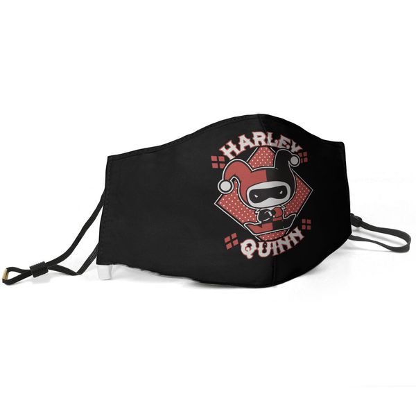 women men face mask dust mask muffle chibi harley quinn badge printed with adjustable ear hookbud light b, Silver
women men face mask dust mask muffle chibi harley quinn badge printed with adjustable ear hookbud light b, Silver