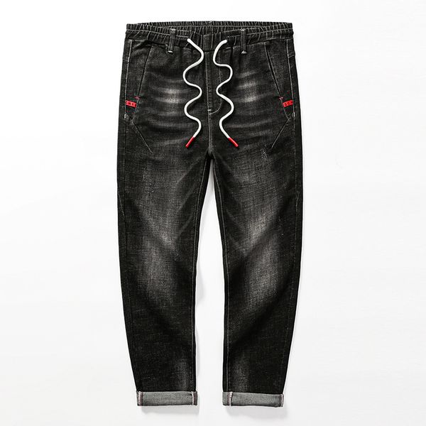 loose harlan feet pants stretch elastic waist casual fashion pants large size men autumn new products jeans men, Blue
loose harlan feet pants stretch elastic waist casual fashion pants large size men autumn new products jeans men, Blue