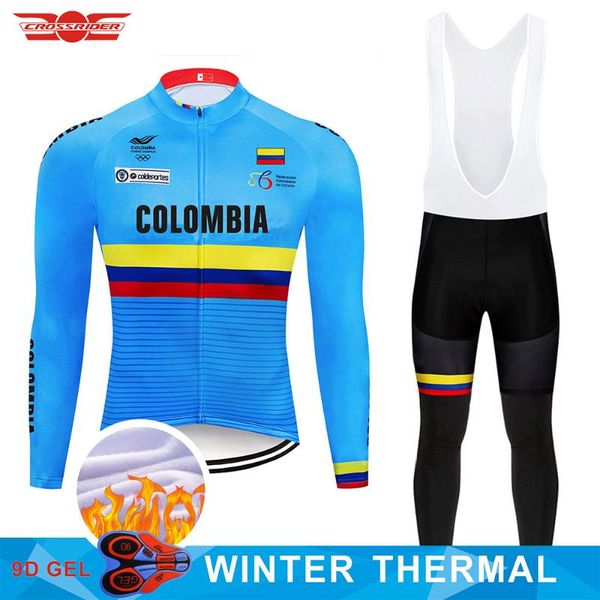 2020 colombia winter cycling clothing set mtb jersey bicycle clothes mens ropa ciclismo thermal fleece bike jacket cycling wear, Black;blue
2020 colombia winter cycling clothing set mtb jersey bicycle clothes mens ropa ciclismo thermal fleece bike jacket cycling wear, Black;blue
