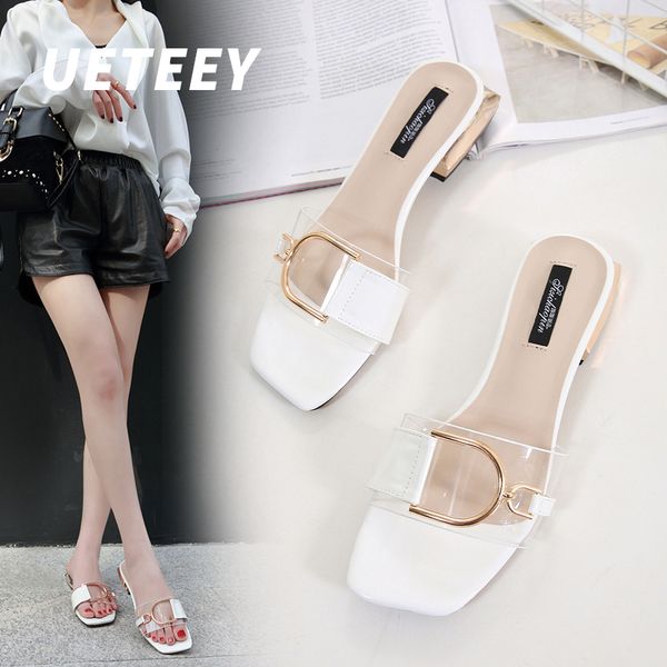 summer 2020 new square toe metal buckle transparent thick heel flip-flop fashionable high heel flip-flop roman style slippers, Black
summer 2020 new square toe metal buckle transparent thick heel flip-flop fashionable high heel flip-flop roman style slippers, Black