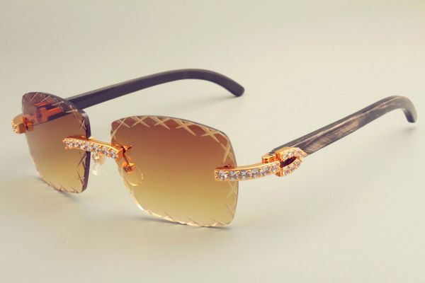 2019 new engraving lens 8300177 sunglasses, fashion large diamond sun visor, pure natural black pattern horns mirror legs sunglasses
2019 new engraving lens 8300177 sunglasses, fashion large diamond sun visor, pure natural black pattern horns mirror legs sunglasses