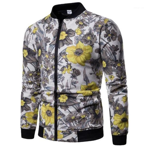 long sleeve baseball coats fashion winter autumn outerwear floral printed fashion homme clothing dropshipping designer mens jackets, Black;brown
long sleeve baseball coats fashion winter autumn outerwear floral printed fashion homme clothing dropshipping designer mens jackets, Black;brown