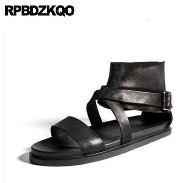 genuine leather 2020 roman summer black designer large size strap boots 45 sandals men gladiator outdoor platform
genuine leather 2020 roman summer black designer large size strap boots 45 sandals men gladiator outdoor platform