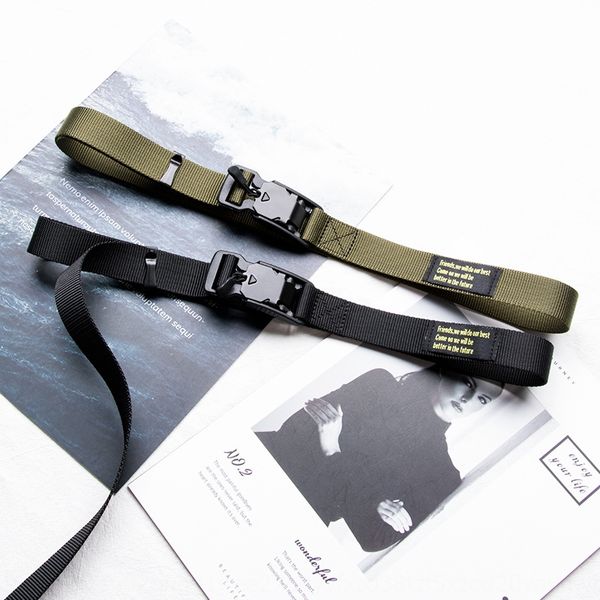 2.5cm magnetic canvas overalls canvas belt fashion overalls functional wind outdoor denim fabric belt quick opening 3ybuj, Black;brown
2.5cm magnetic canvas overalls canvas belt fashion overalls functional wind outdoor denim fabric belt quick opening 3ybuj, Black;brown