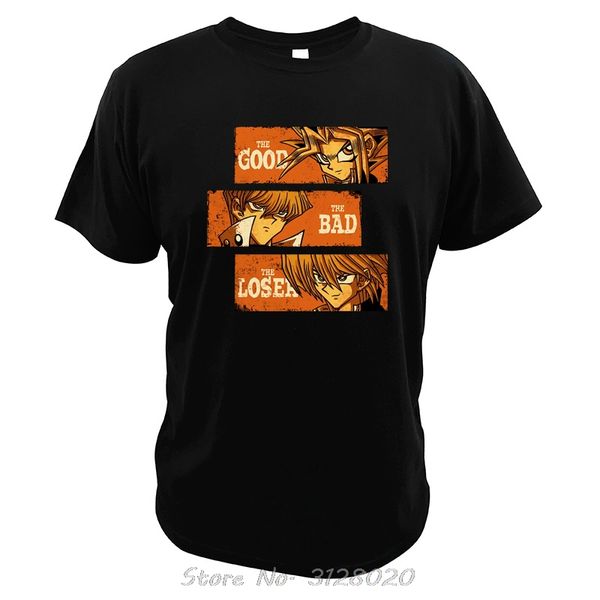 поединок тенниска хороший плохой проигравший юги муто tshirt атем seto kaiba топы joey wheeler tshirt мужчины хлопок тис
поединок тенниска хороший плохой проигравший юги муто tshirt атем seto kaiba топы joey wheeler tshirt мужчины хлопок тис
