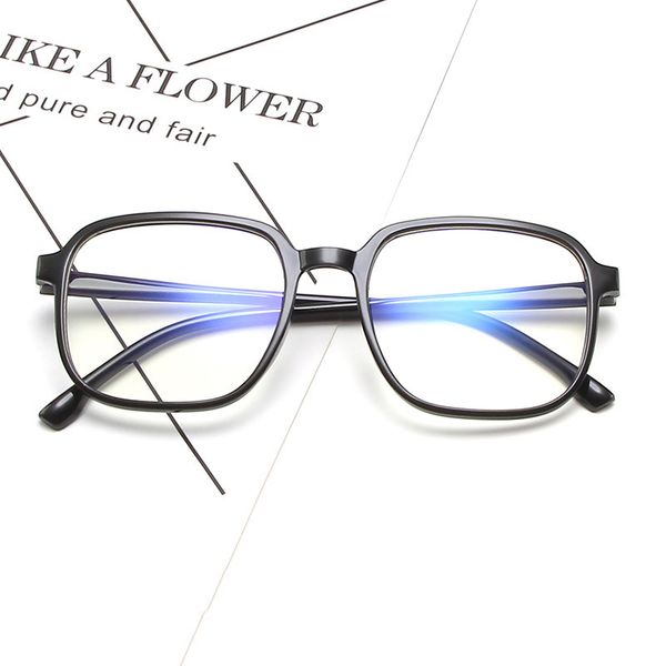 fashion men and women personality glasses frame korean version of the box flat mirror students anti-blue simple glasses, Black
fashion men and women personality glasses frame korean version of the box flat mirror students anti-blue simple glasses, Black