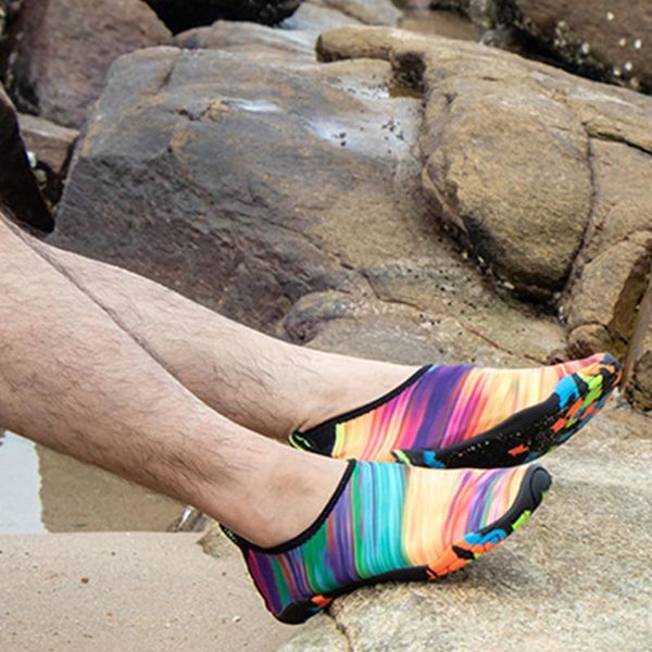 women men outdoor beach fishing quick-drying wading shoes summer aqua surf diving water sneakers swim rainbow printed unisex, Black
women men outdoor beach fishing quick-drying wading shoes summer aqua surf diving water sneakers swim rainbow printed unisex, Black