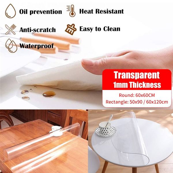 table cloth tpu cover transparent protector clear plastic tablecloth mat pad soft glass for desk dining
table cloth tpu cover transparent protector clear plastic tablecloth mat pad soft glass for desk dining