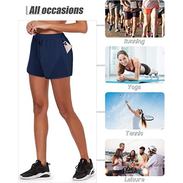 running shorts 2021 short soft stretchy out pocket sports breathable tummy control workout fitness athletic yoga, Black;blue
running shorts 2021 short soft stretchy out pocket sports breathable tummy control workout fitness athletic yoga, Black;blue