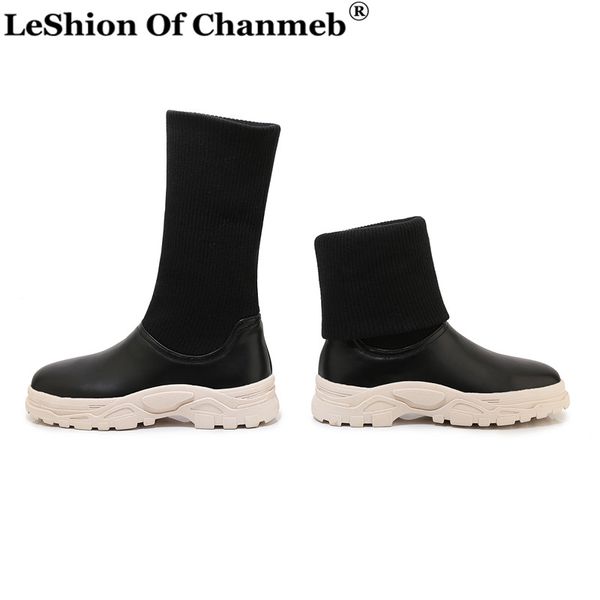 2020 stylish pu leather knitting boots women larger size 46 platforms martins boots autumn winter warm mid-calf foldable, Black
2020 stylish pu leather knitting boots women larger size 46 platforms martins boots autumn winter warm mid-calf foldable, Black