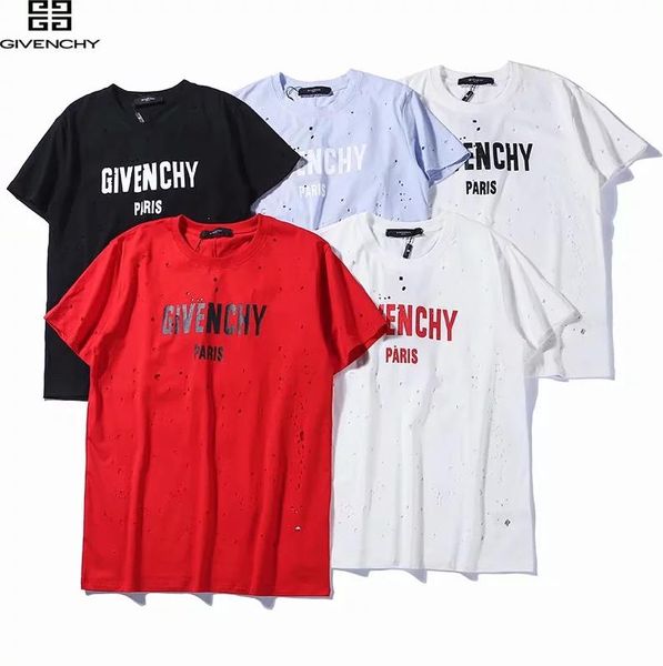 mens womens designer t shirts new arrival mens brand t shirts luxury sell men women summer hole tees casual givency embroidery slp, White;black
mens womens designer t shirts new arrival mens brand t shirts luxury sell men women summer hole tees casual givency embroidery slp, White;black