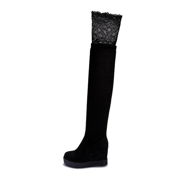 2020 botas mujer big size 34-43 brand design sexly over the knee boots thick sole platform slim long autumn winter x25-26, Black
2020 botas mujer big size 34-43 brand design sexly over the knee boots thick sole platform slim long autumn winter x25-26, Black