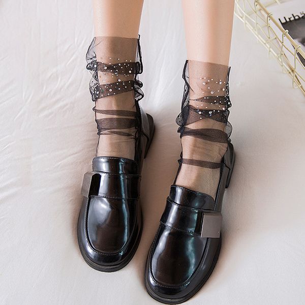 socks & hosiery shine crystal tulle women transparent mesh lace female thin long happy dress sock streetwear calcetines mujer, Black;white
socks & hosiery shine crystal tulle women transparent mesh lace female thin long happy dress sock streetwear calcetines mujer, Black;white