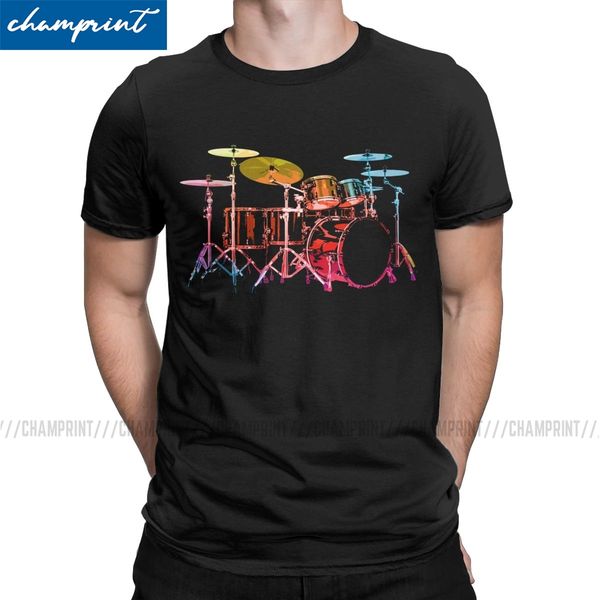 drum set футболка для мужчин хлопка сумасшедший футболки круглого ворот ударник ударного рок музыка тройники с коротким рукавом одежда новог
drum set футболка для мужчин хлопка сумасшедший футболки круглого ворот ударник ударного рок музыка тройники с коротким рукавом одежда новог