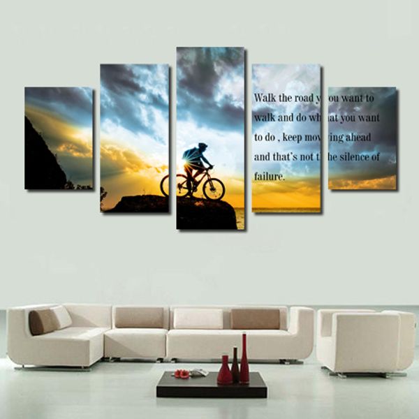 велосипед езда вдохновляющие слова unframed живопись 5 шт / set и плакаты пейзаж hd печать home decor
велосипед езда вдохновляющие слова unframed живопись 5 шт / set и плакаты пейзаж hd печать home decor