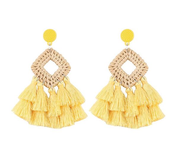 bk rope fabric knit tassels earrings women boho huge fashion jewelry dangle stud earring ear drop set luxury handmade jewel11, Golden;silver
bk rope fabric knit tassels earrings women boho huge fashion jewelry dangle stud earring ear drop set luxury handmade jewel11, Golden;silver