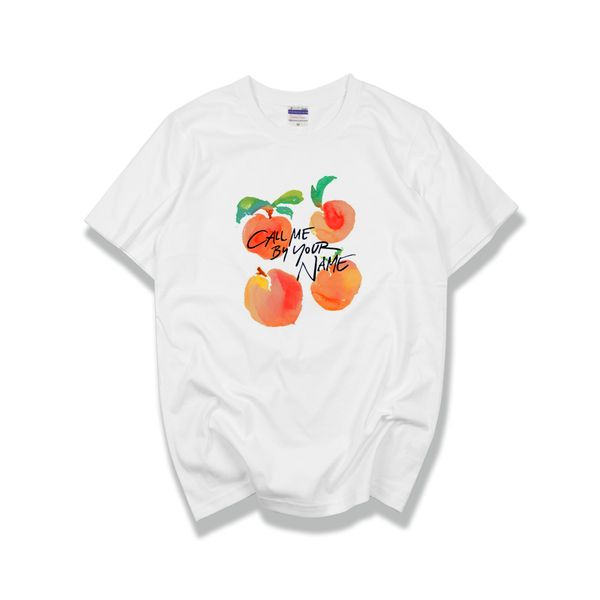 2020 new 100% cotton short sleeve t-shirt girl women's summer jersey call me by your name peach
2020 new 100% cotton short sleeve t-shirt girl women's summer jersey call me by your name peach