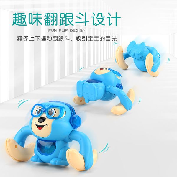 new electronic roll baby monkey somersault crawling sound and light boy girl baby baby puzzle child flip toy
new electronic roll baby monkey somersault crawling sound and light boy girl baby baby puzzle child flip toy