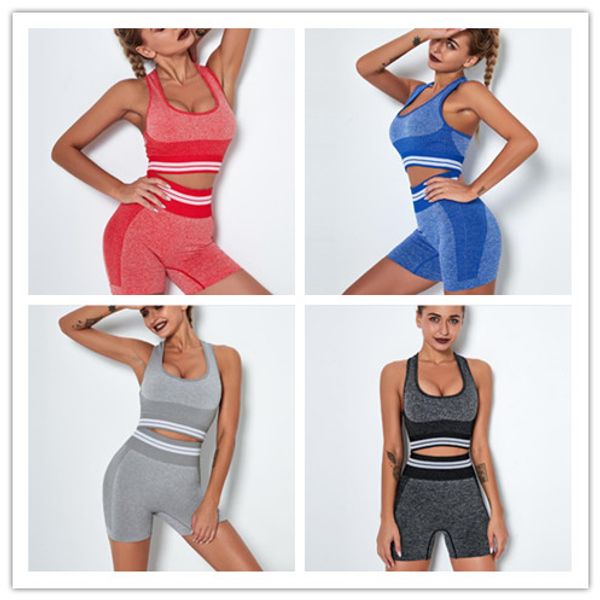2020 women shorts set stripe tracksuit crop camisole + shorts 2piece clothing set casual quick-dry yoga running sportswear outfits ly812, White
2020 women shorts set stripe tracksuit crop camisole + shorts 2piece clothing set casual quick-dry yoga running sportswear outfits ly812, White