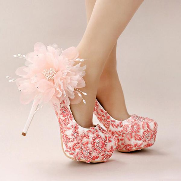 handmade lace appliques wedding shoes beautiful high heel shoes platform bridesmaid pink flower bridal dress women, Black
handmade lace appliques wedding shoes beautiful high heel shoes platform bridesmaid pink flower bridal dress women, Black