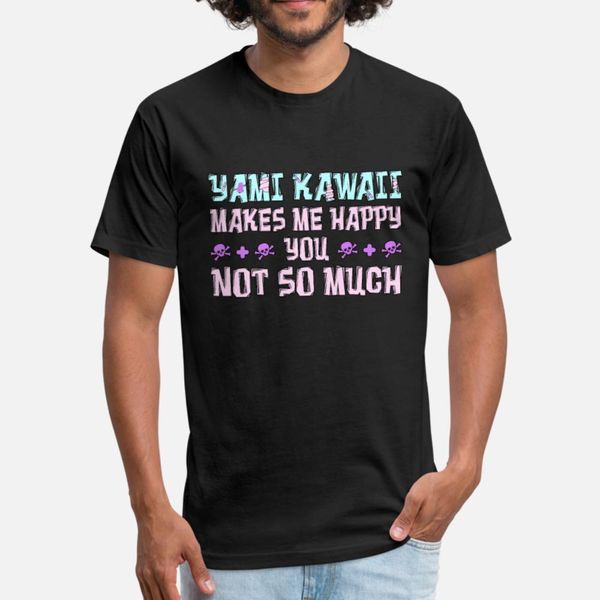 yami kawaii делает меня счастливым, вы не так тенниска мужчины печать 100% хлопок s-3xl kawaii сумасшедшая комфортное лето новизна рубашка
yami kawaii делает меня счастливым, вы не так тенниска мужчины печать 100% хлопок s-3xl kawaii сумасшедшая комфортное лето новизна рубашка