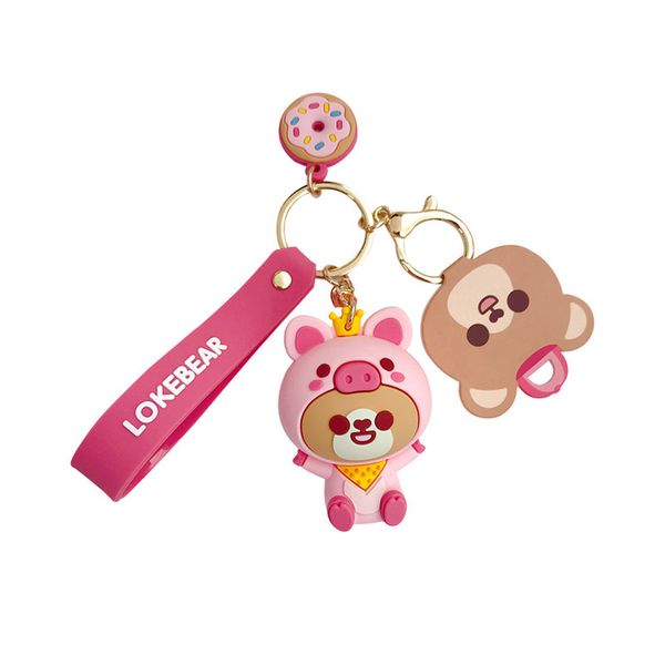 wholesale cartoon lovely bear key chain female creative 3d car key bag pendant, Black
wholesale cartoon lovely bear key chain female creative 3d car key bag pendant, Black