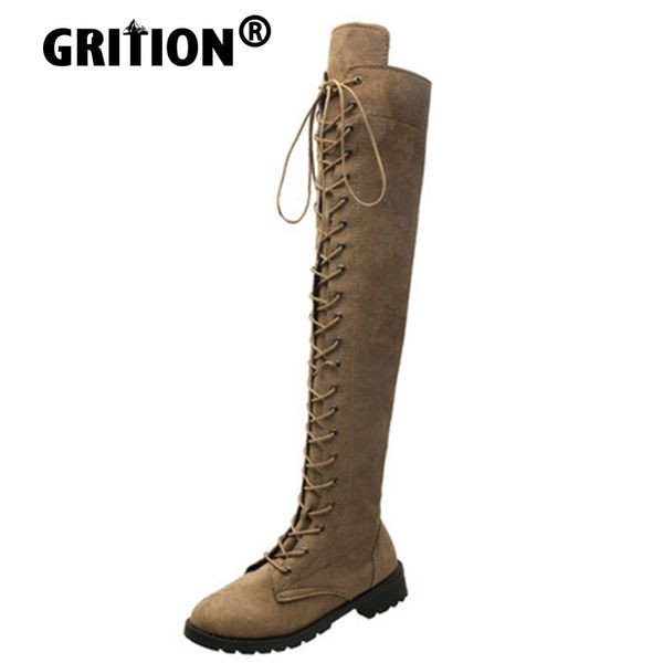 grition women over knee boots fashion thick heel soft winter flock zipper basic lace up rubber 6 solid color size 34-43 new 2020, Black
grition women over knee boots fashion thick heel soft winter flock zipper basic lace up rubber 6 solid color size 34-43 new 2020, Black