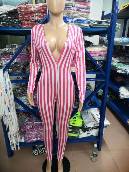 women designer jumpsuits summer deep v-neck long-sleeved printed button rompers tight playsuit pants lh999, Black;white
women designer jumpsuits summer deep v-neck long-sleeved printed button rompers tight playsuit pants lh999, Black;white