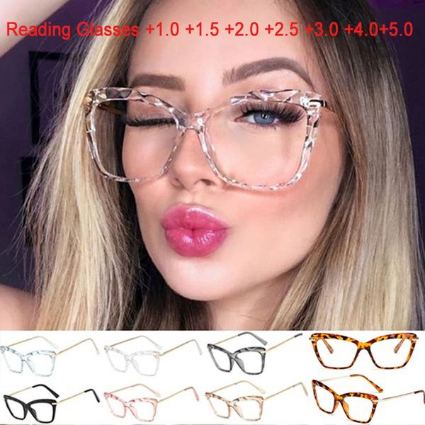2020 women multi-section square optical computer reading glasses trending style brand design eyewear +1.0 to +4.0, White;black
2020 women multi-section square optical computer reading glasses trending style brand design eyewear +1.0 to +4.0, White;black
