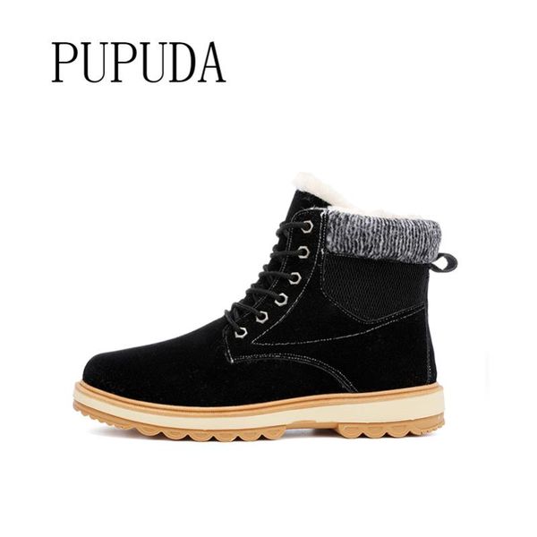 pupuda winter boots men comfortable warm boots men casual shoes 2020 snow casual high shoes male winter, Black
pupuda winter boots men comfortable warm boots men casual shoes 2020 snow casual high shoes male winter, Black