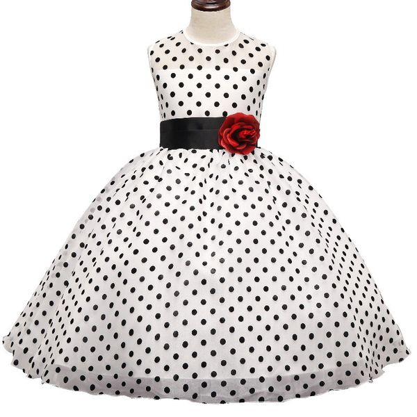 children's princess dresses for girls clothing polka dots flower tutu dress girl ceremony party little girl casual wear age 8 10, Red;yellow
children's princess dresses for girls clothing polka dots flower tutu dress girl ceremony party little girl casual wear age 8 10, Red;yellow
