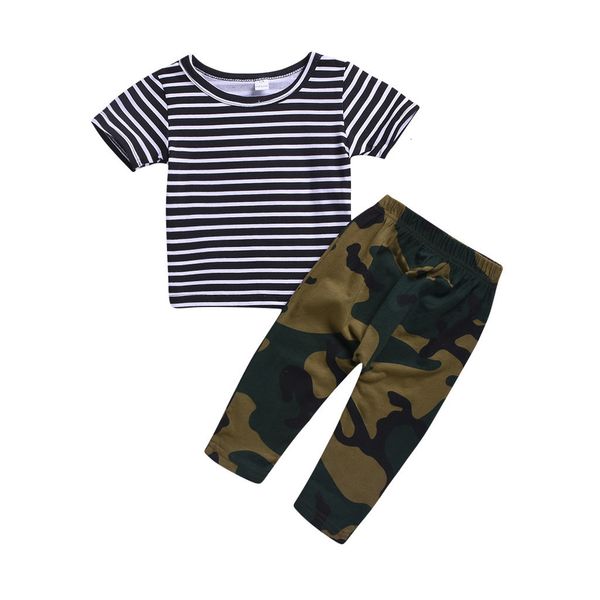 fashion lovely baby 2pcs infant baby girls boy striped short sleeve camouflage pants sets clothes z0129, White
fashion lovely baby 2pcs infant baby girls boy striped short sleeve camouflage pants sets clothes z0129, White