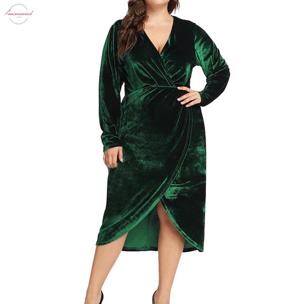fashion women velvet dress casual plus size solid for v neck long sleeve dresses split ropa d8, Black;gray
fashion women velvet dress casual plus size solid for v neck long sleeve dresses split ropa d8, Black;gray