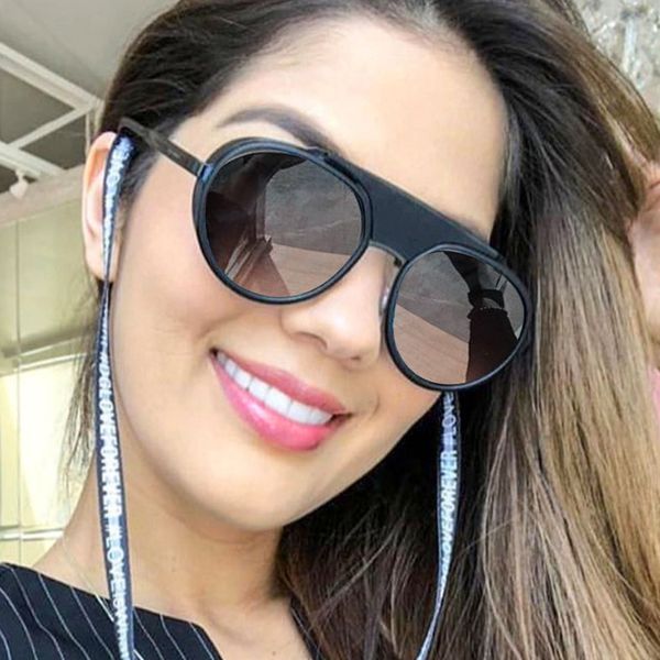 black round steampunk sunglasses women men fashion gothic sun glasses designer metal shades uv400, White;black
black round steampunk sunglasses women men fashion gothic sun glasses designer metal shades uv400, White;black