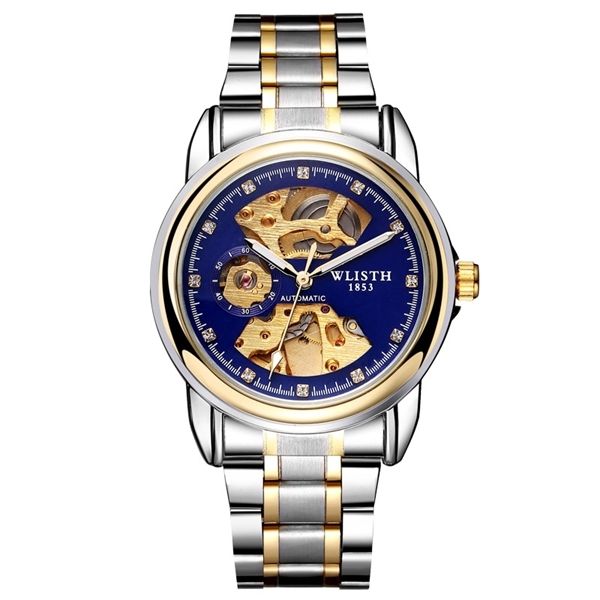 luxury fashion men stainless steel band automatic wristwatch waterproof cool design men mechanical watches 200813-43 0924, Slivery;brown
luxury fashion men stainless steel band automatic wristwatch waterproof cool design men mechanical watches 200813-43 0924, Slivery;brown